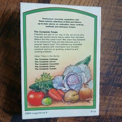 Set Of 4 The Complete Vegetable Caroline Francis 1981 Illust. Mini Cookbooks PB