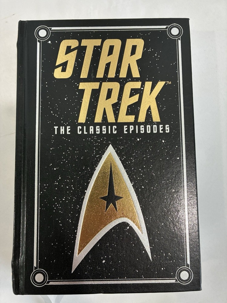 STAR TREK: THE CLASSIC EPISODES Hardcover Del Ray 2016 Like New Faux-Leather