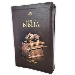 Biblia con Cierre Letra SuperGigante 19 puntos RV1960 con indice- Arca del Pacto