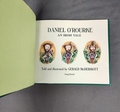 An Irish Tale Gerald McDermott 1986 1st Edition 1st Print HCDJ Daniel O’Rourke