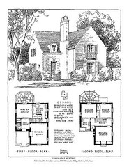 House Design Competitions – Book 11 Drawings – Detroit Free Press -1928