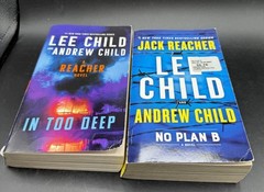 Reacher Novels Lee Child Andrew Child & In Too Deep Paperbacks