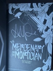 SIGNED After Dark SE The Mercenary and The Mortician by Alexandra St. Pierre