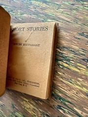1921 Small RED Book Short Stories Maupassant New York Little Leather Library