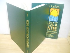 GOD’S MONEY-BACK GUARANTEE: 7 Steps to financial Security~ Fine HCDJ~ Ship Boxed