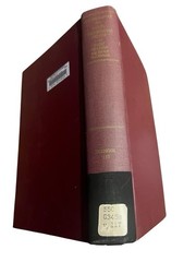 Bibliography And Index Of Fossil Vertebrates 1959-1963 Hardcover 1968