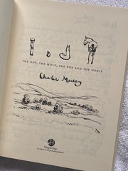 THE BOY, THE MOLE, THE FOX AND THE HORSE Charlie Mackesy FIRST EDITION 2019 Nice