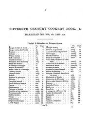 1888 Two Fifteenth Century Cookery Books Vintage Cook Book 168 Pages