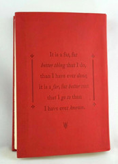 A TALE OF TWO CITIES by Charles Dickens Flexi Bound Soft Faux Leather Brand NEW