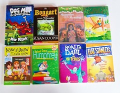 Kids Books Lot of 26, Scholastic, Popular and Others, Mixed School Ages Genres
