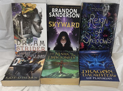 Other Worlds, Lot of 6, Dream Strider, Skyward, Dragon Daughter,Reign of Shadows