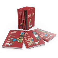 Tintin Compact Edition 8 Book Box Set Hardback Kids Age 7+ Hergé Gift