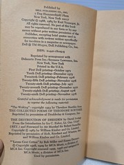 Slaughterhouse Five by Kurt Vonnegut Jr 1978 Dell Paperback