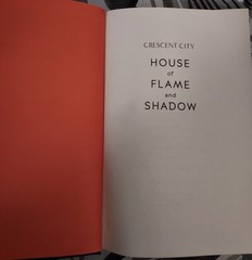 💝 House of Flame and Shadow Crescent City – Sarah J. Maas 1st Edition AS SHOWN