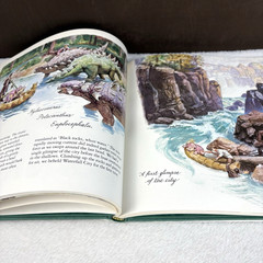 SIGNED! 1992 First Edition Dinotopia: A Land Apart from Time James Gurney Book