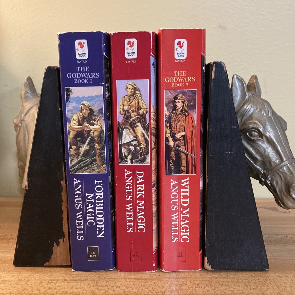 The Godwars Trilogy (Dark Magic, Wild Magic, Forbidden Magic) by Angus Wells Ban