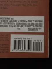 W. Bruce Cameron A Dog’s Purpose Paperback Forge Film/TV Adaptation