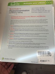 Bates’ Guide to Physical Examination and History Taking 13th Ed. Textbook