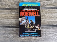 Lot Of Vintage UFO, Roswell, & Alien Abductions (Six Paperbacks & VHS)