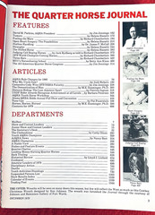 1979 Quarter Horse Journal, Book, STALLION EDITION! – KIDNAP BAR – ZAN PARR BAR