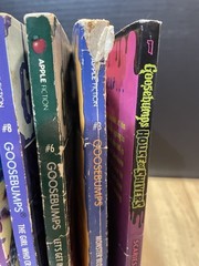 VTG 90s RL Stine Goosebumps Paperback Books Scholastic Apple Fiction Lot of 8