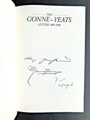 W. B YEATS Irish Poet Romantic letters to MAUD GONNE 1893-1938 1st HC 544 pages