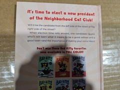 Bad Kitty For President Hardcover Roaring Brook Press Nick Bruel