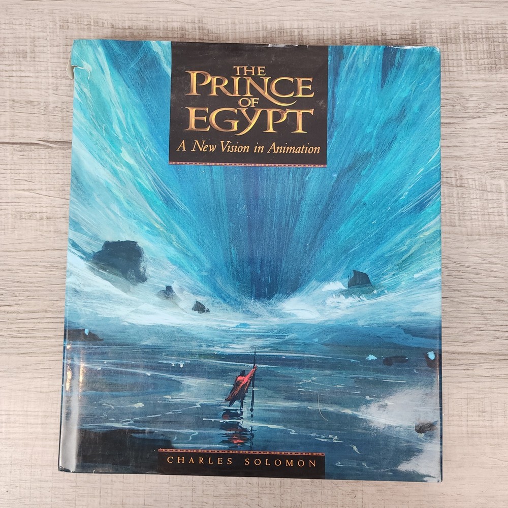 The Prince Of Egypt A New Vision In Animation Hardcover Art Book Dreamworks
