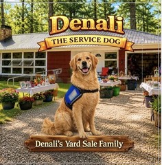 Denali The Service Dog Books 1-3 Signed Children’s Book Set