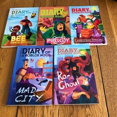 Unofficial Diary Of A Roblox Noob Boxed Set of 5 Paperback