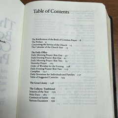 The Book of Common Prayer Black Leather Episcopal Church 1979