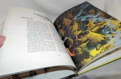 Album of Prehistoric Man Tom McGowen Rod Ruth 1975 Hardcover Vintage 1st Prt