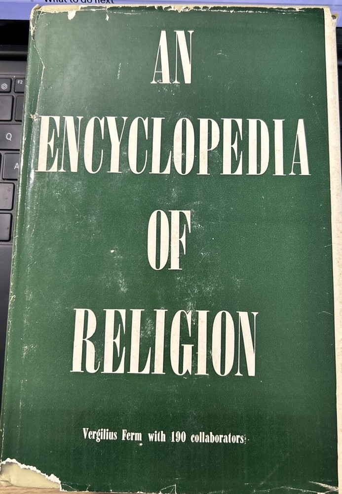 An Encyclopedia of Religion by Vergilius Ferm (1945, Hardcover)