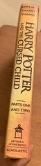 Harry Potter and the Cursed Child,Parts 1 & 2, 1st Edition/1st Print 2016 HC/DJ