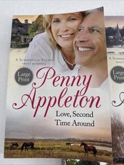 Penny Appleton Job lot collection of 5 LARGE PRINT adult fiction books