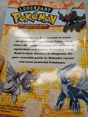 Legendary Pokémon The Essential Guide Sinnoh Edition Scholastic Book