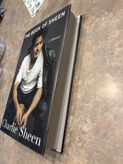 CHARLIE SHEEN THE BOOK OF SHEEN SIGNED AUTOGRAPHED HARDCOVER 1ST EDITION #4