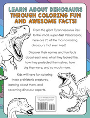 Dinosaur Book for Kids: Coloring Fun and Awesome Facts (A Did You Know? Coloring