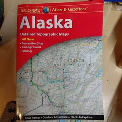 DELORME ALASKA ATLAS & GAZETTEER By Rand Mcnally **BRAND NEW**