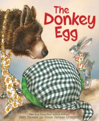 The Donkey Egg – Hardcover By Stevens, Janet – GOOD