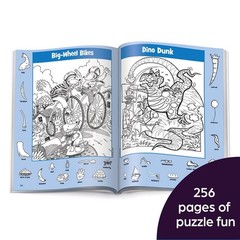Funny Seek and Find Challenges for Kids: Jumbo Hidden Pictures Book 256 Pages