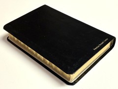 The NET Bible Black Compact Edition 2005 Premium Bonded Leather New English Tran