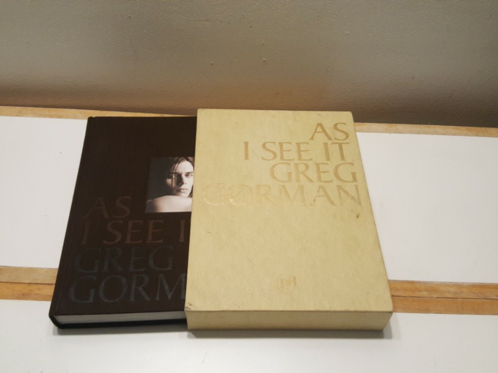 As I See It by Greg Gorman (Hardcover) Signed READ ALL