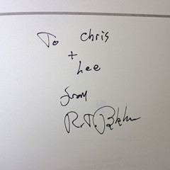 ROBERT BAKKER SIGNED Raptor Red 1ST EDITION Hardcover 1995 Dinosaur Fiction HC