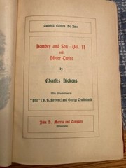 Works of Charles Dickens, 19 Vols, #261 Gadsbill Ed.