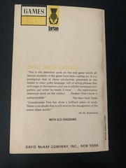 Basic Chess Endings by Reuben Fine 1972 Trade Paperback Revised Edition