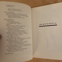 THE BUTCH MANUAL – CLARK HENLEY – VERY RARE VINTAGE FIRST EDTION COPY PB -VG
