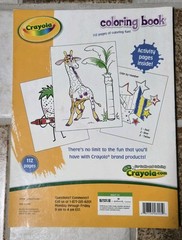 Vintage Crayola Coloring & Activity Book 112 Pages New Ages 3+