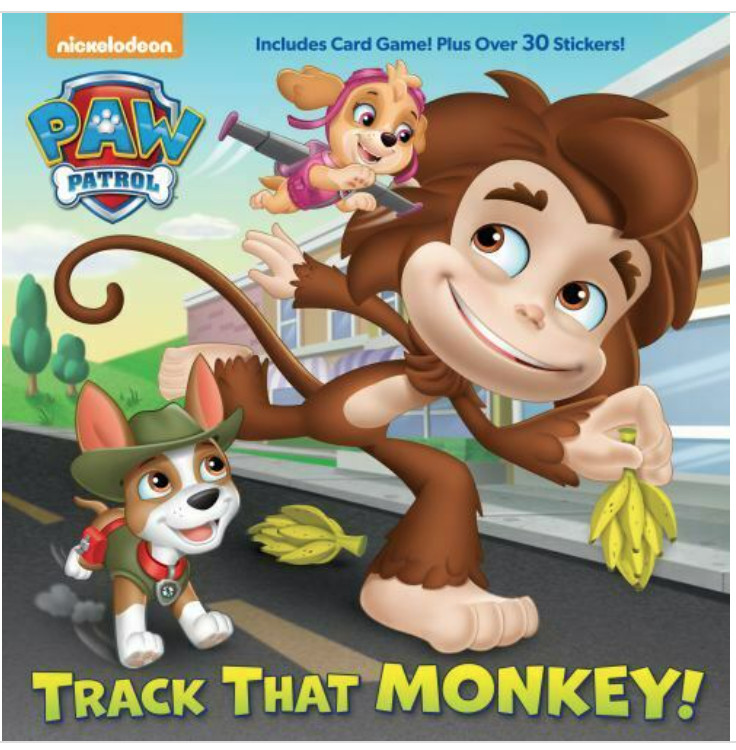 Pictureback(R) Ser. Track That Monkey! PAW Patrol by Casey Neumann NEW Paperback