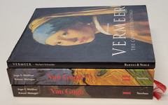 Vincent Van Gogh: The Complete Paintings (2 Volume Set) Hardcover & Vermeer Book